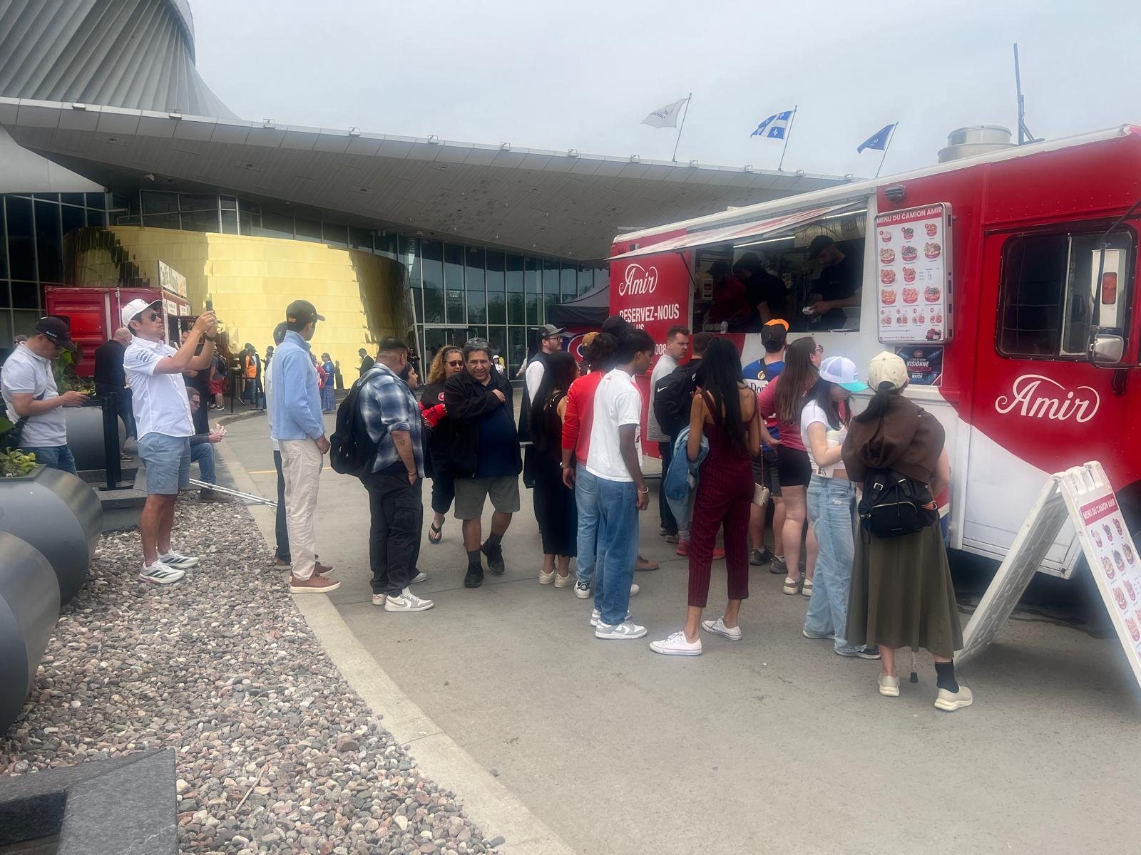 Busy Amir food truck event service